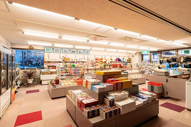 ホテルサニー志賀のお土産店