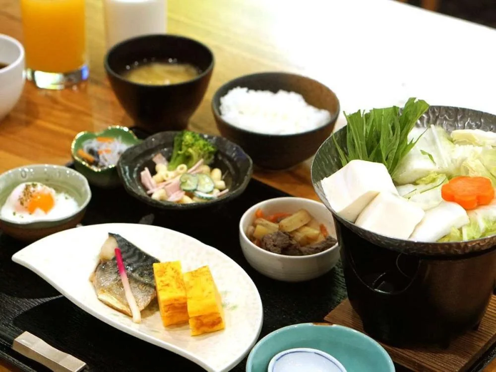 白馬姫川温泉なごみの湯 ホテルアベスト白馬リゾートの朝食
