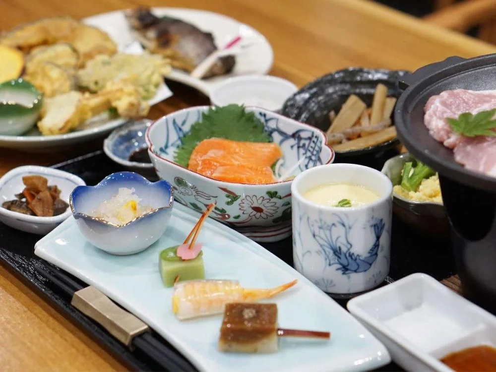 白馬姫川温泉なごみの湯 ホテルアベスト白馬リゾートの夕食