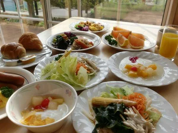 白樺湖ホテルパイプのけむりの朝食