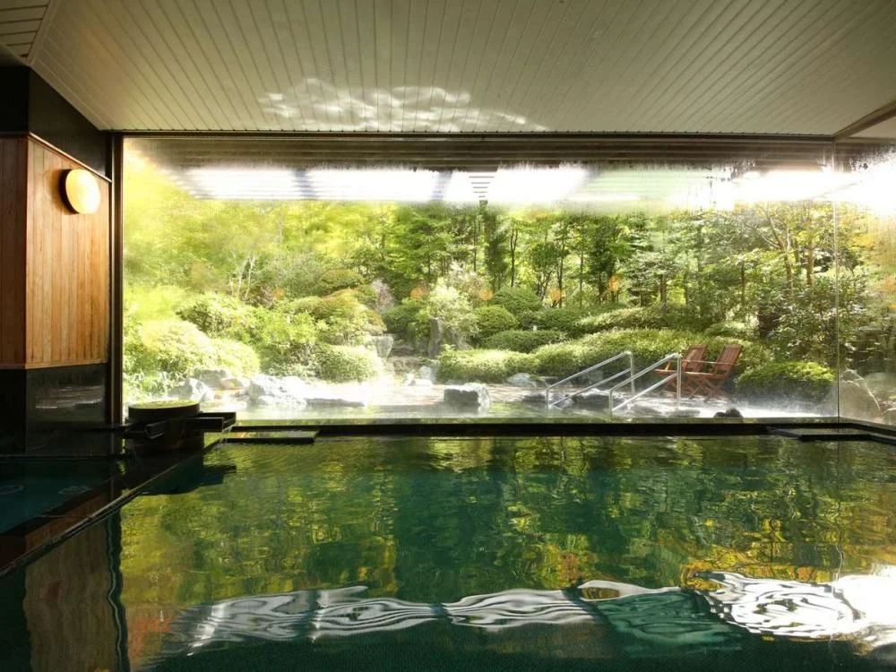 鹿教湯温泉 斎藤ホテルの大浴場