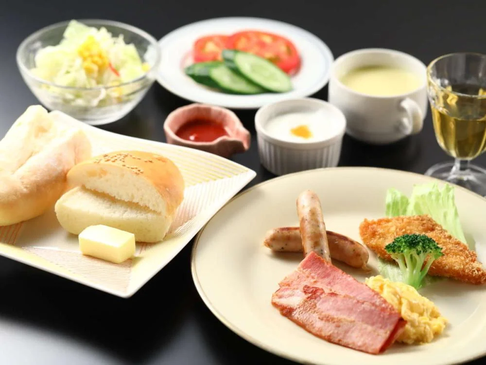 戸倉上山田温泉 湯元 上山田ホテルの朝食