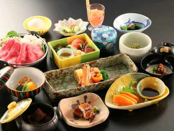 ホテル夢の湯の夕食