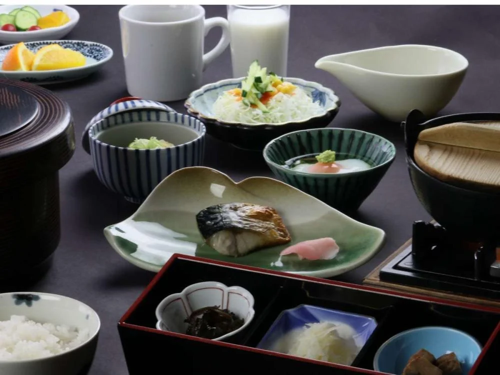 野沢温泉 桐屋旅館の朝食
