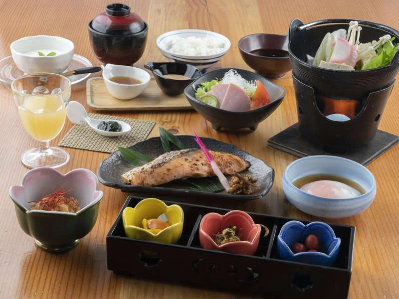 野沢温泉 河一屋旅館の朝食