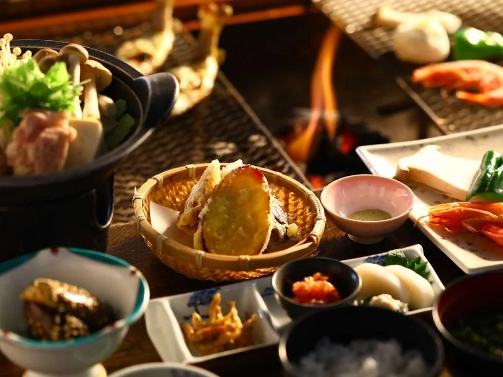 いろりの宿 蓼科パークホテルの夕食