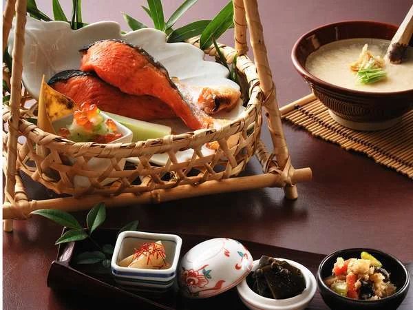 戸倉上山田温泉 笹屋ホテルの朝食