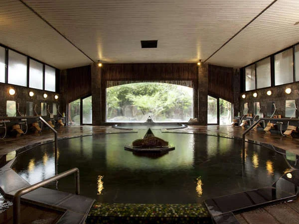 戸倉上山田温泉 笹屋ホテルの大浴場