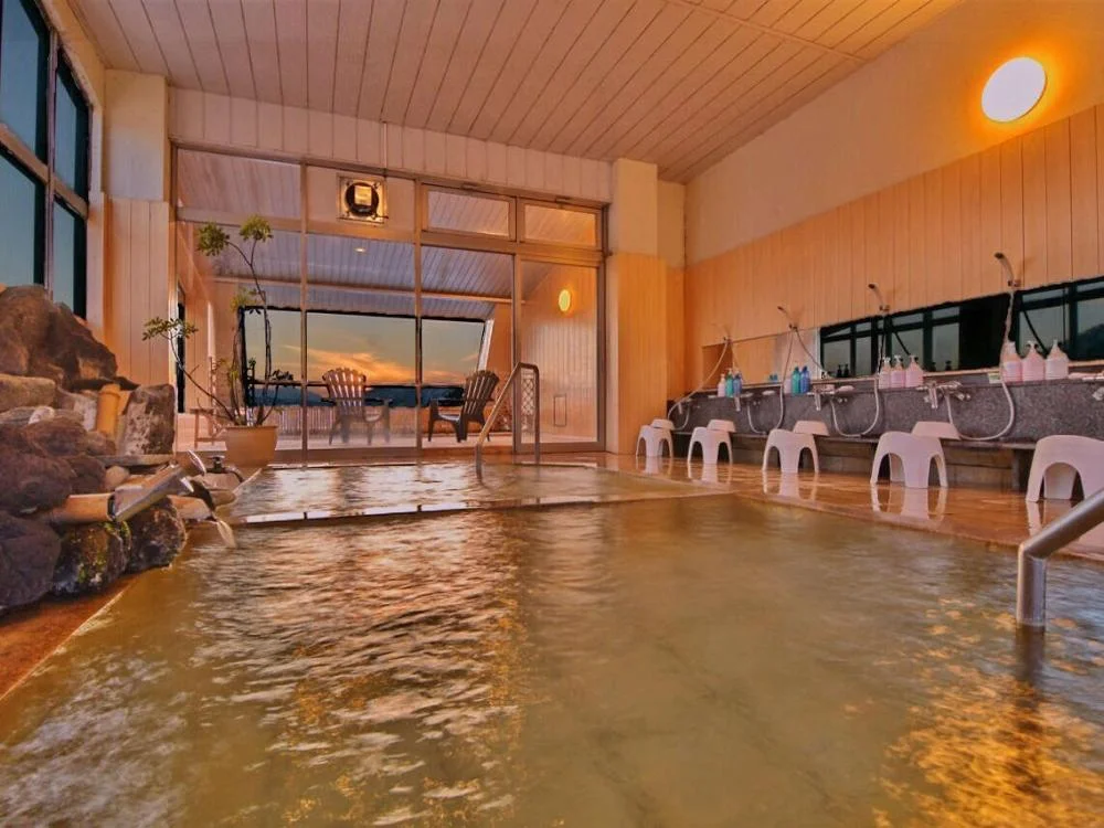 野沢温泉 朝日屋旅館の大浴場