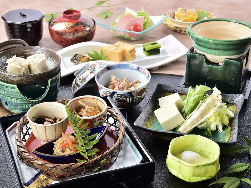 野沢温泉 朝日屋旅館の朝食