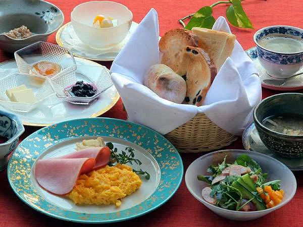 上林温泉 上林ホテル仙壽閣(せんじゅかく)の朝食