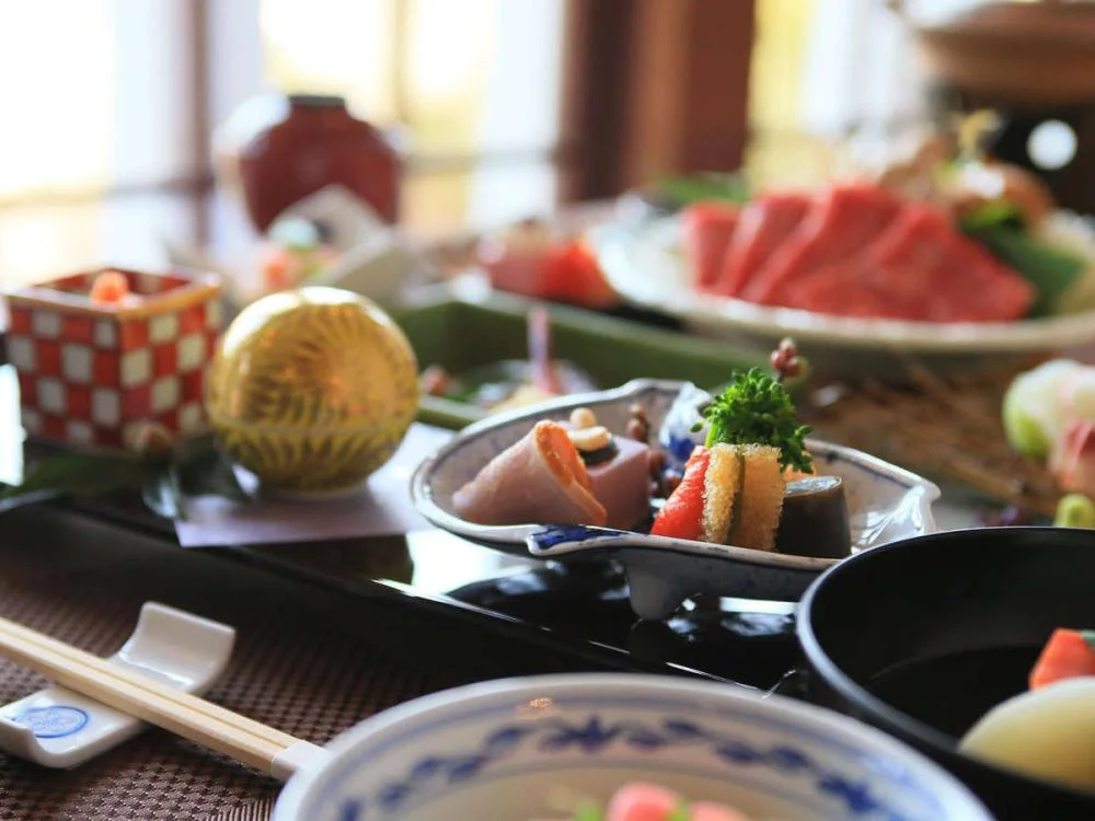 旅館 花屋の夕食