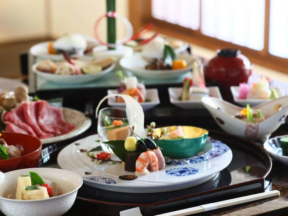旅館 花屋の夕食