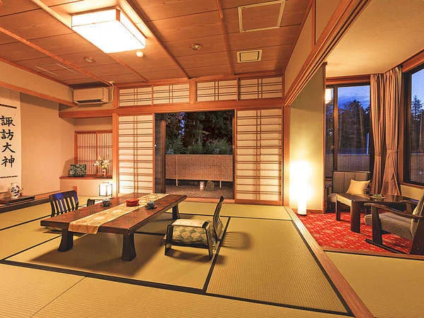 下諏訪温泉 聴泉閣かめやの部屋