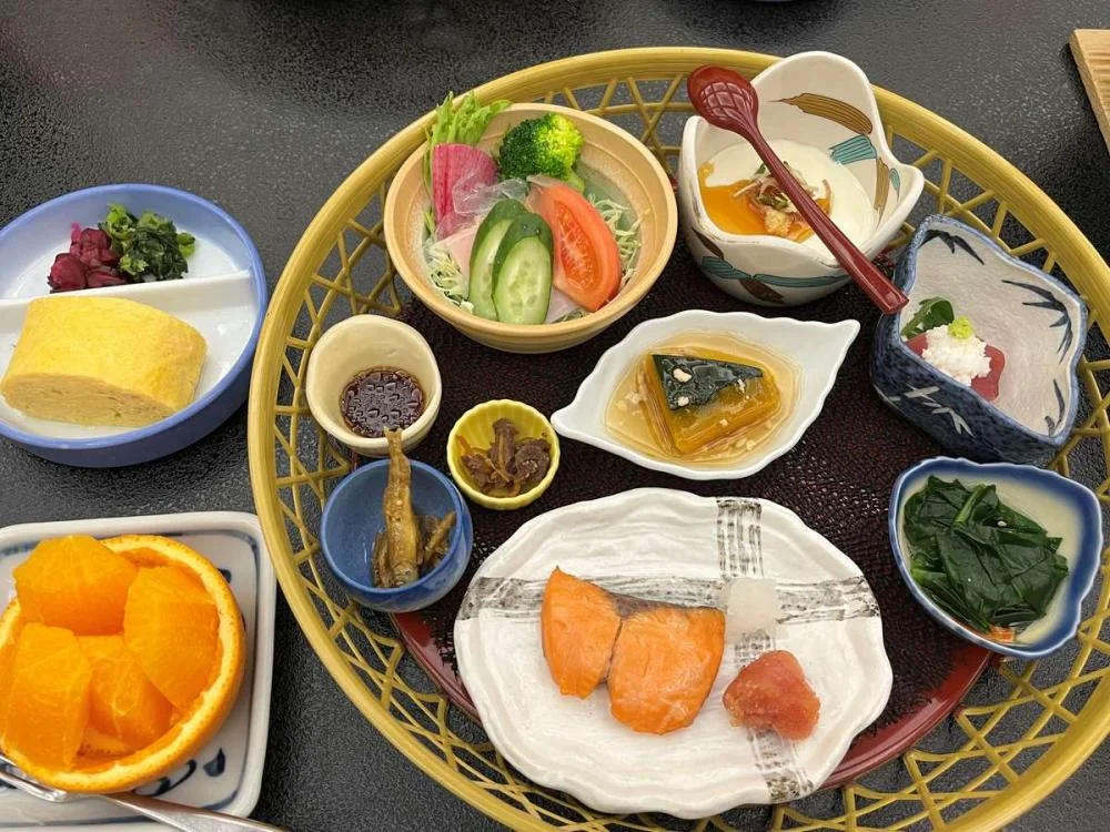 下諏訪温泉 聴泉閣かめやの朝食
