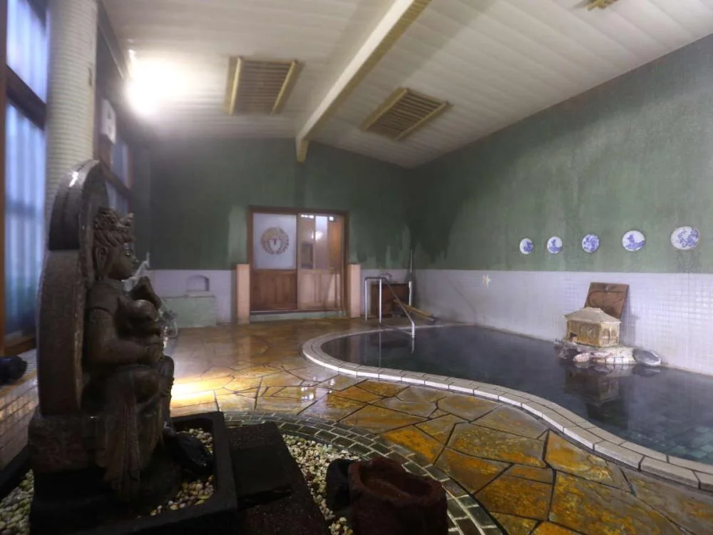 野沢温泉 常盤屋旅館の大浴場