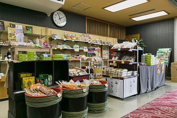 須坂温泉 古城荘のお土産店