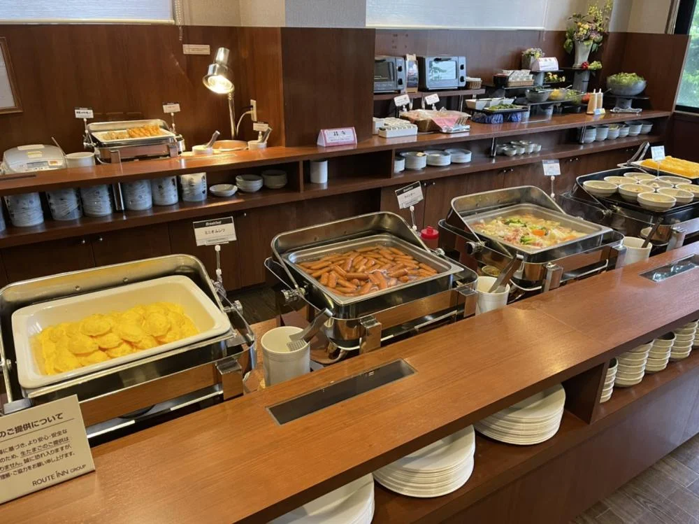 ホテルルートイン中野の朝食