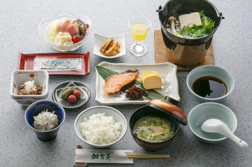 下條温泉 静かなお宿 加賀美の朝食