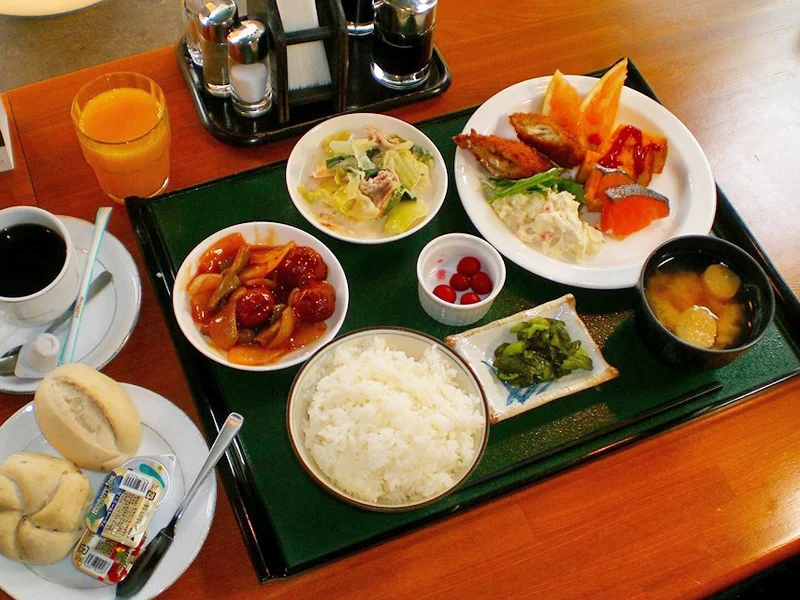 ホテルルートイン中野の朝食