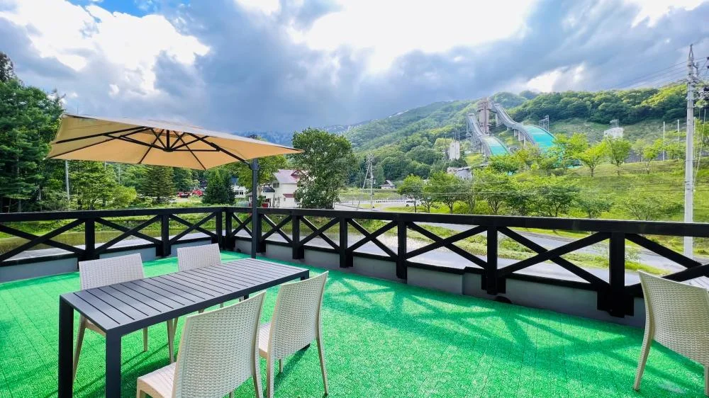 白馬 山のホテルからの絶景・眺望