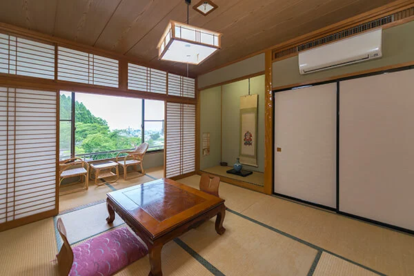 須坂温泉 古城荘からの絶景・眺望