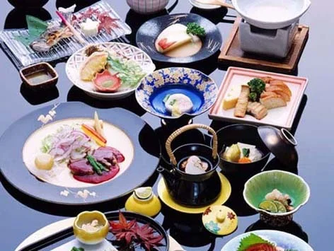 下條温泉 浪漫の館 月下美人の夕食