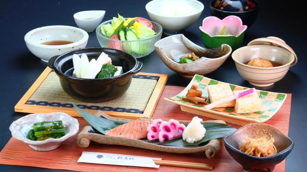 穂高温泉郷 御宿 穂高城の朝食