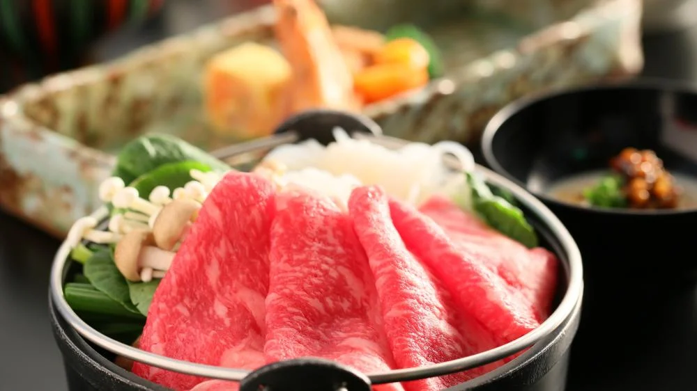 ホテル夢の湯の夕食