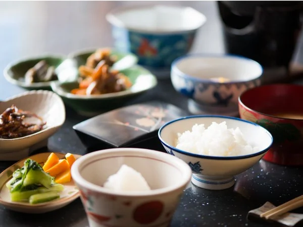 下諏訪温泉 鉄鉱泉本館の朝食