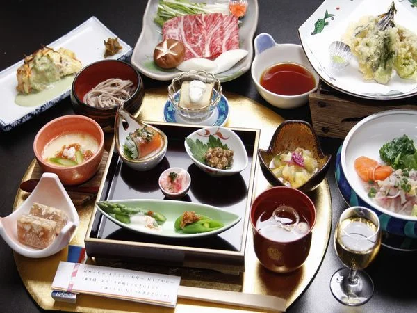 信州渋温泉 洗心館 松屋の夕食