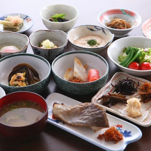 志賀の湯ホテルの朝食