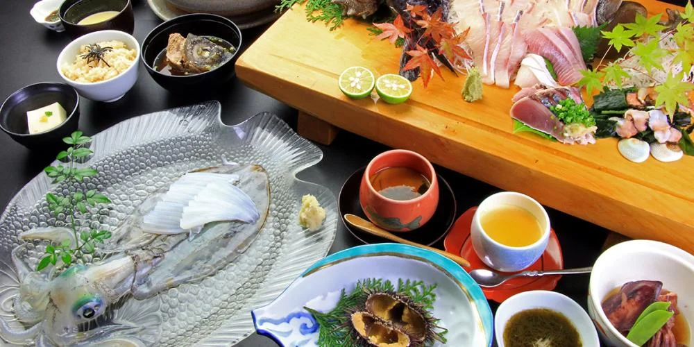奥壱岐の千年湯　平山旅館　＜壱岐島＞ 夕食
