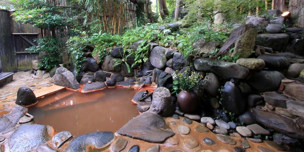 奥壱岐の千年湯　平山旅館　＜壱岐島＞ 客室風呂