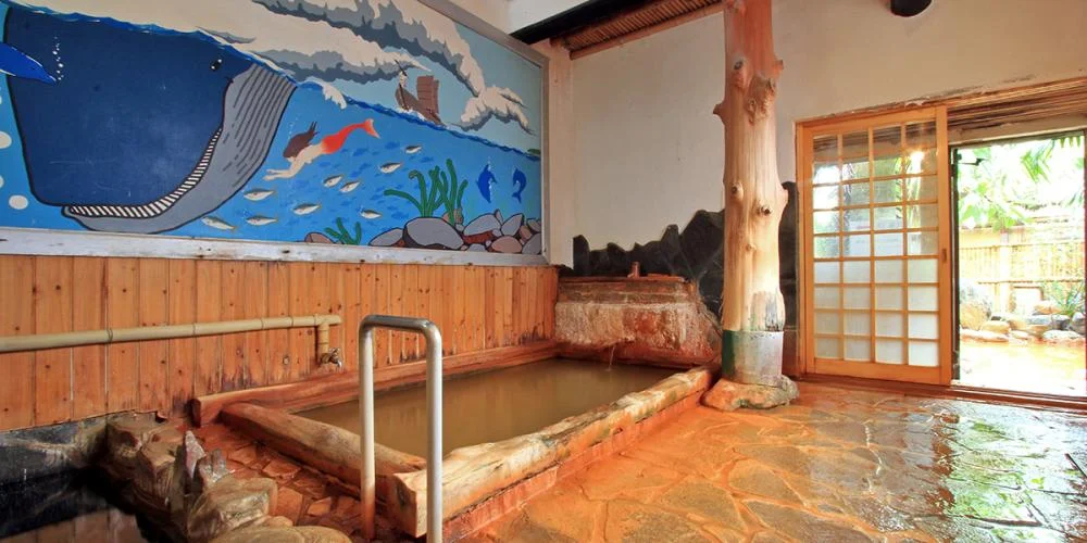 奥壱岐の千年湯　平山旅館　＜壱岐島＞ 大浴場☆