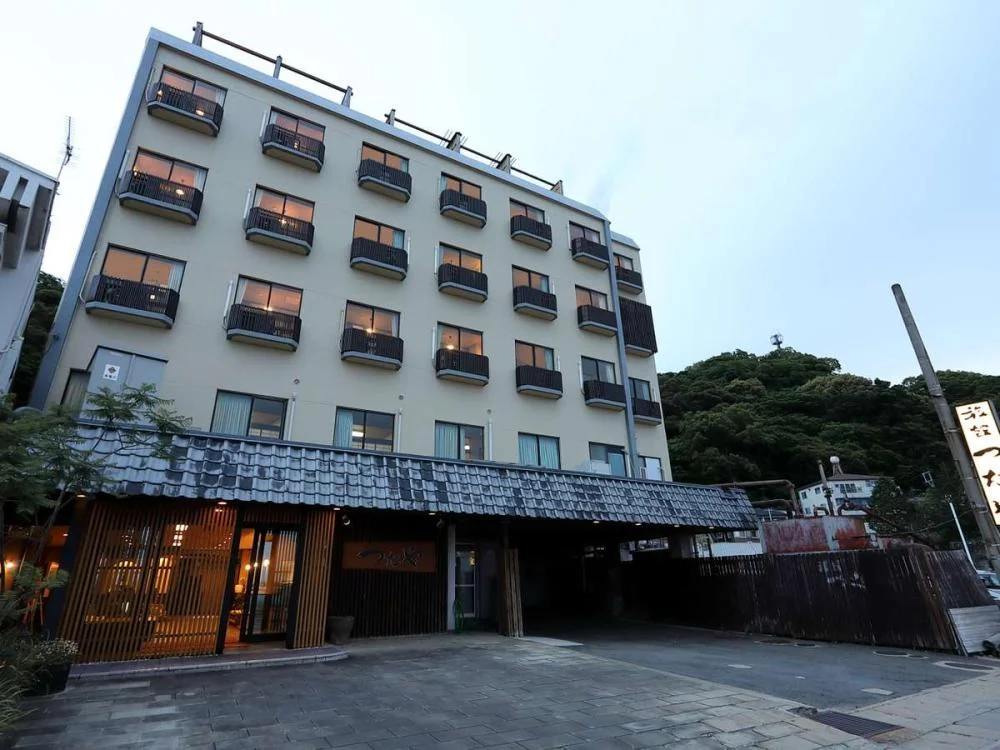 小浜温泉　つたや旅館 外観