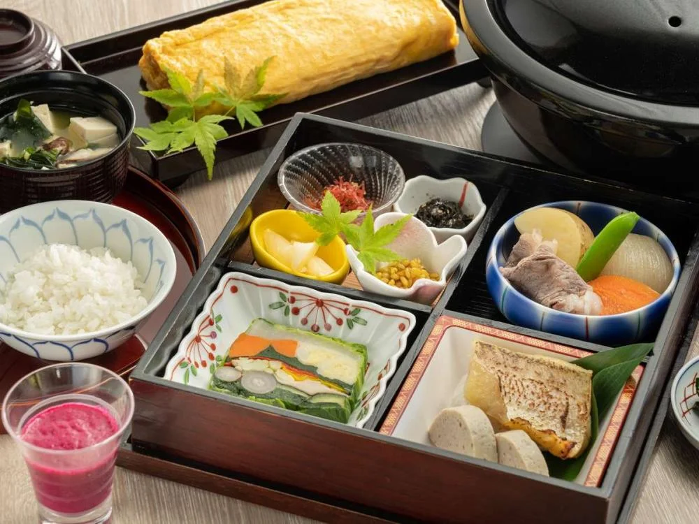 雲仙温泉・源泉かけ流し＆おしどりの池を望む美食の宿　東園 朝食