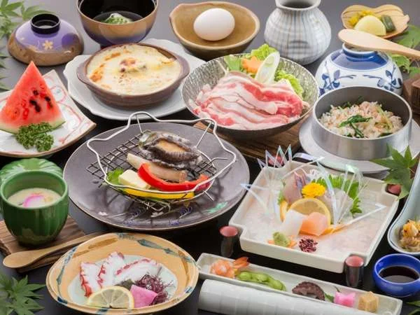小浜温泉　春陽館（しゅんようかん）の夕食