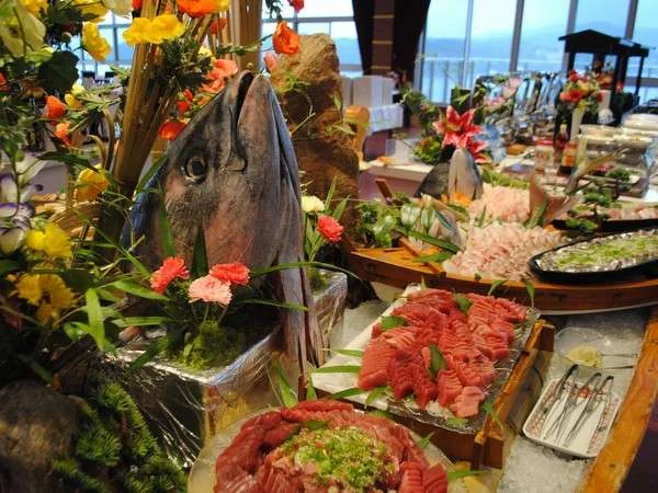 平戸たびら温泉　サムソンホテルの夕食