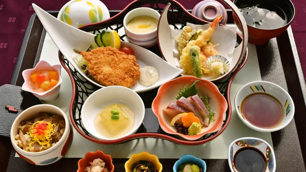 松浦シティホテルの夕食