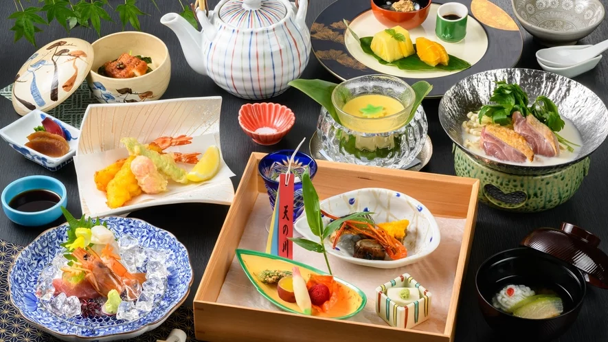 春日ホテル 夕食☆