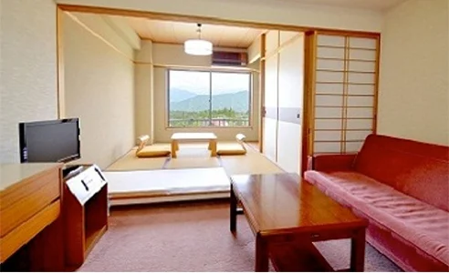 むいか温泉ホテル 部屋
