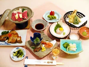 ホテル岩戸屋 夕食☆