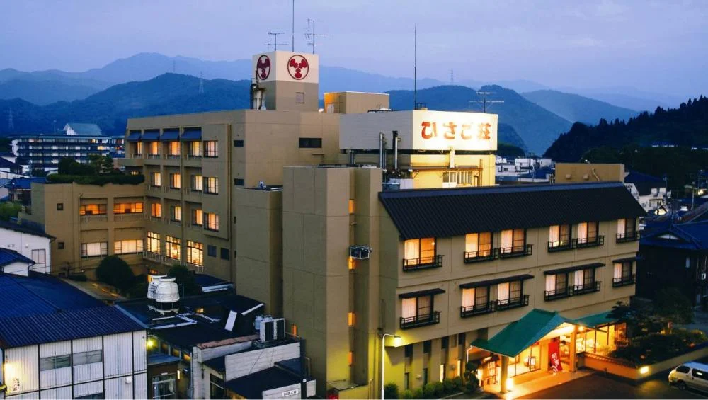 月岡温泉 ホテルひさご荘 外観