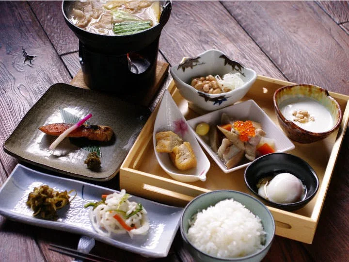 越後湯沢　ＨＡＴＡＧＯ井仙 朝食