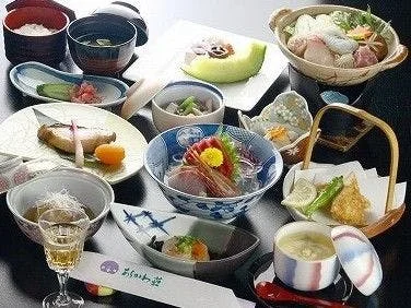 高瀬温泉　光兎の宿　あらかわ荘の夕食