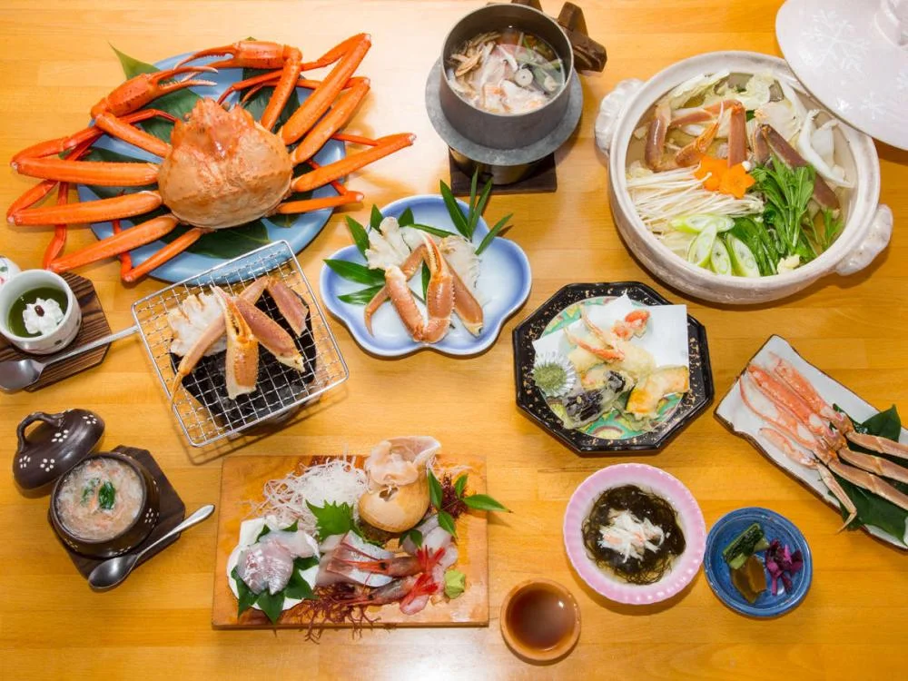 親不知観光ホテルの夕食