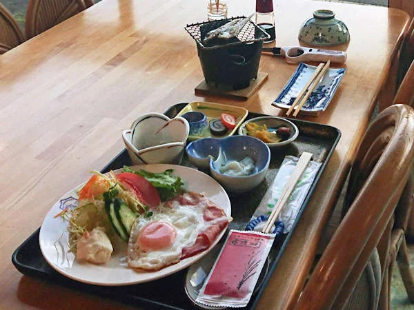 親不知観光ホテルの朝食