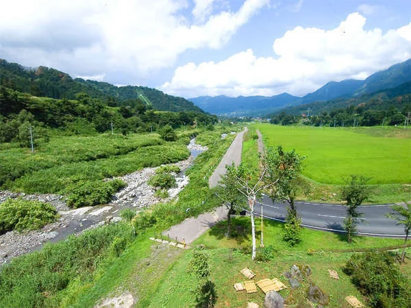 笹倉温泉　龍雲荘からの絶景・眺望