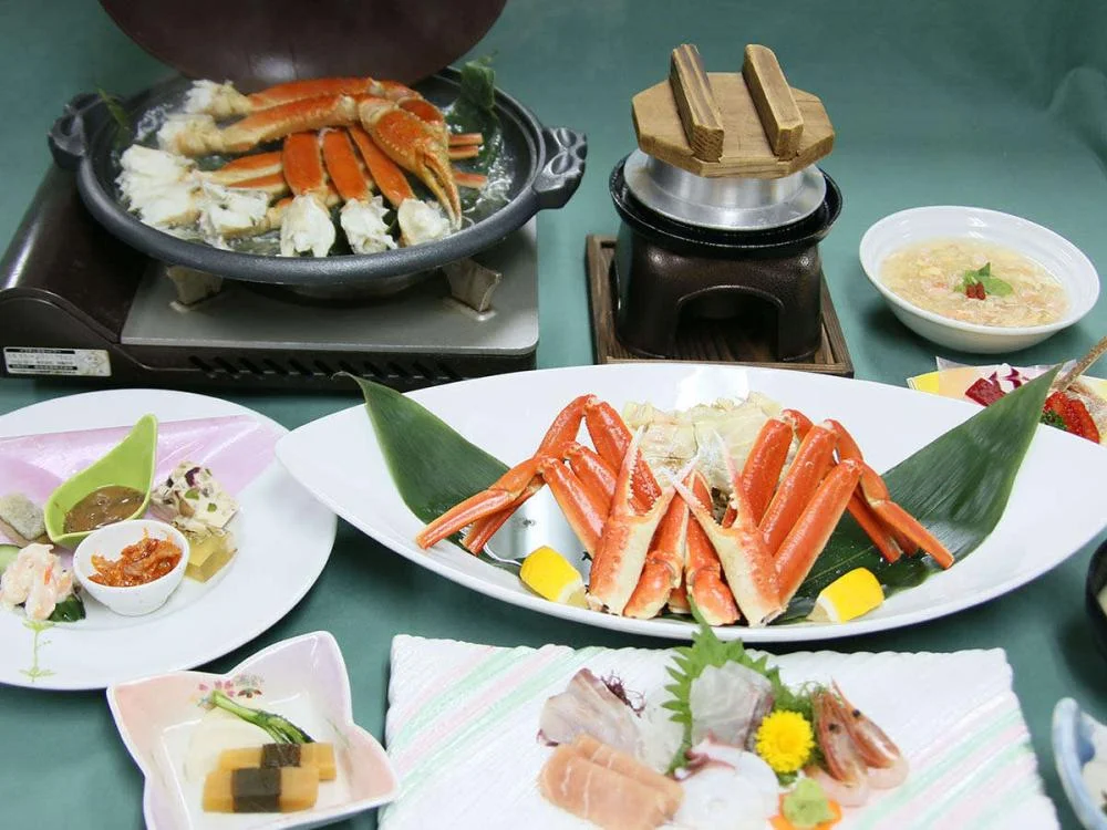 柵口温泉 権現荘 夕食